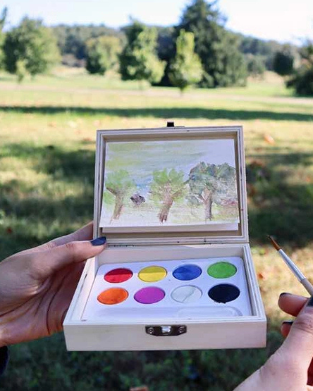 Landscape Paint Kit <br> huckleberry