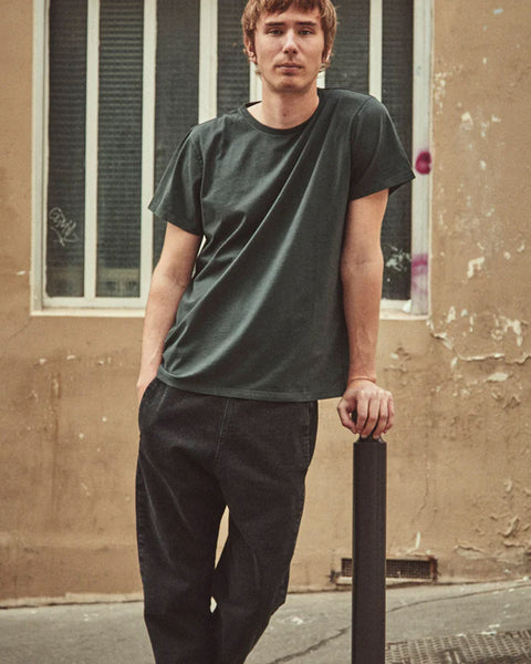 Camiseta T-Shirt - Black <br>Poudre Organic