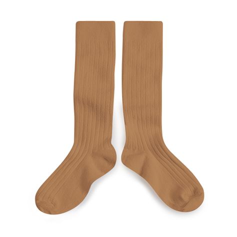 Collegien Knee Socks - caramel