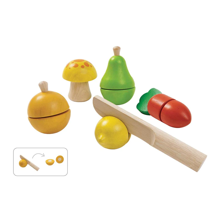Fruit & Vegetable Play Set<br> Plan Toys