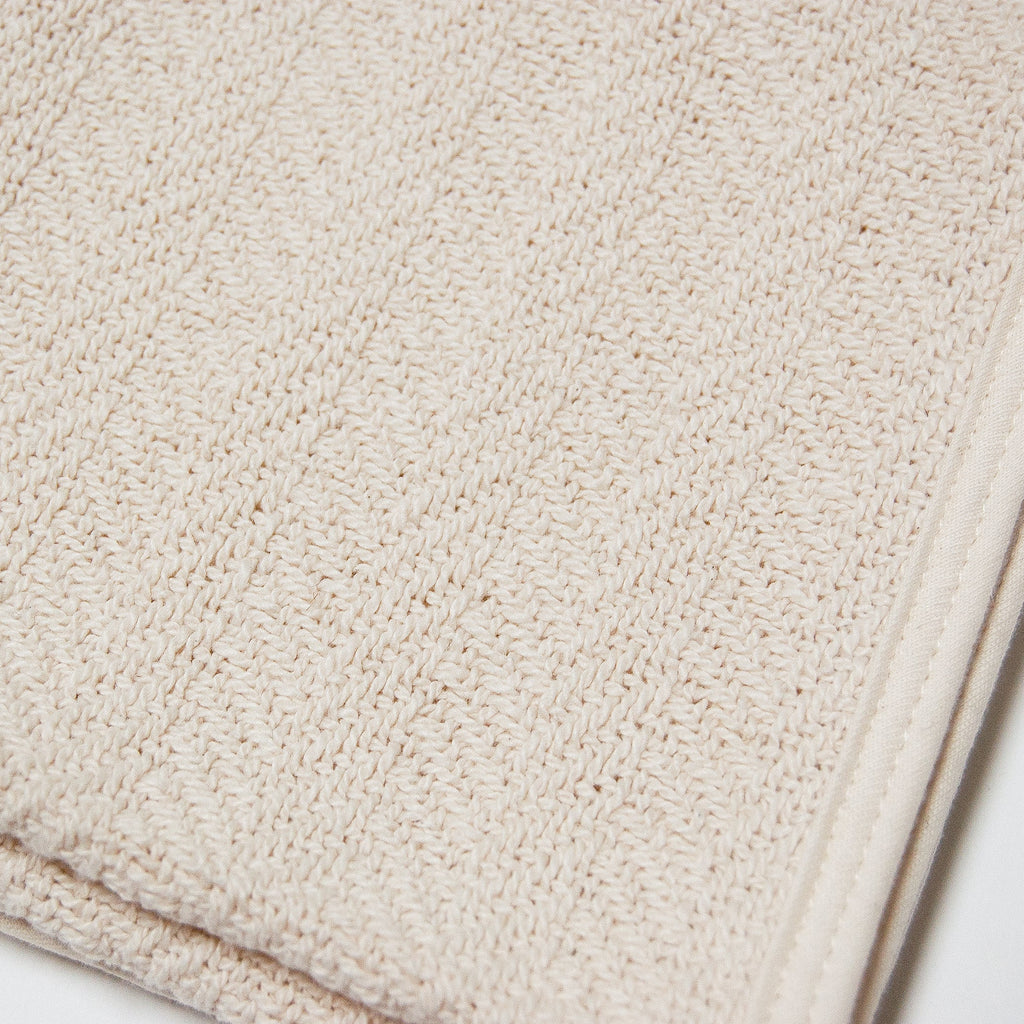 Herringbone Cotton Towel - Bath Towel<br>Fog Linen