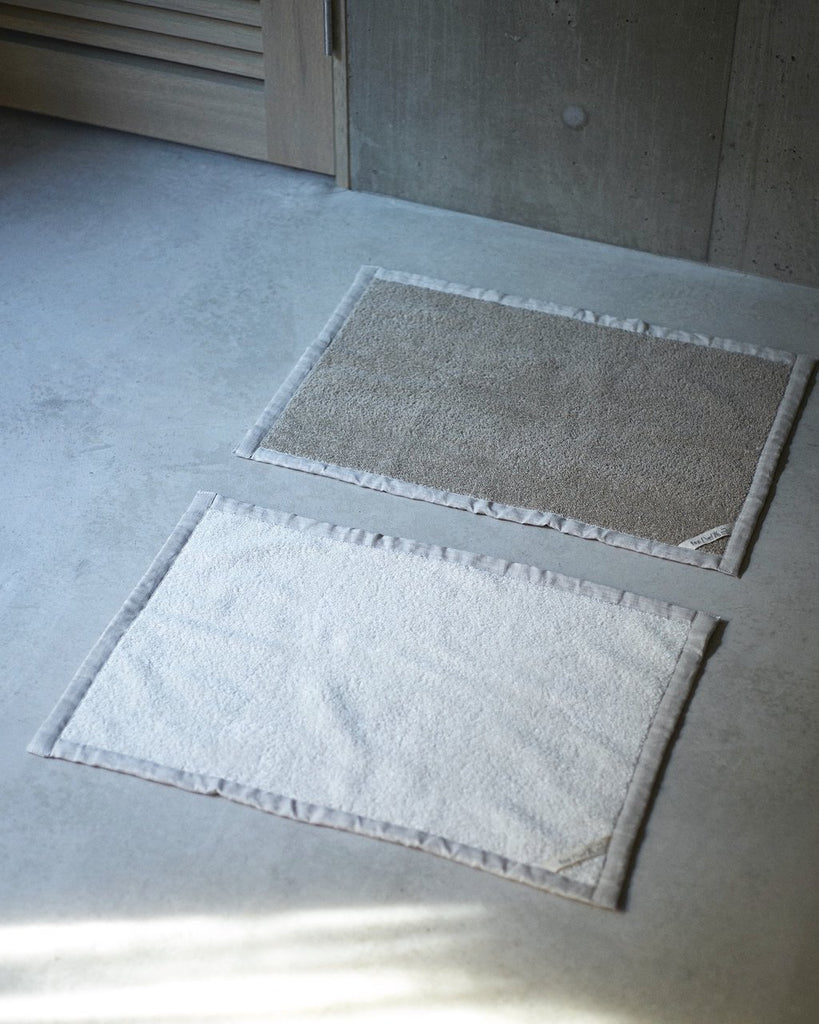 Linen Pile Bath Mat <br>Fog Linen
