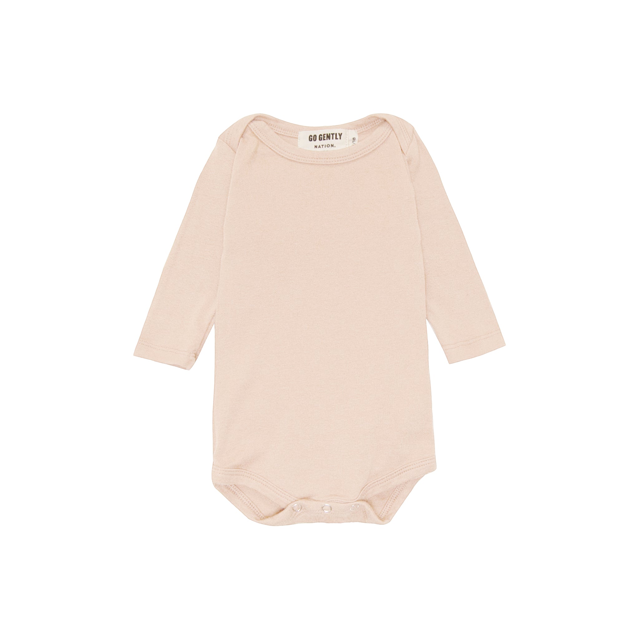 Long Sleeve Onesie - putty