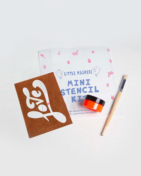 Mini Stencil Starter Kit - Love Design <br>Little Mashers