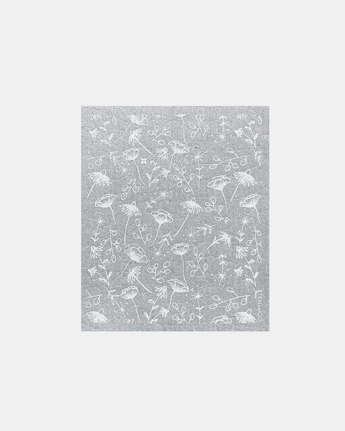 Modern Floral Sponge Cloth <br>Ten & Co.