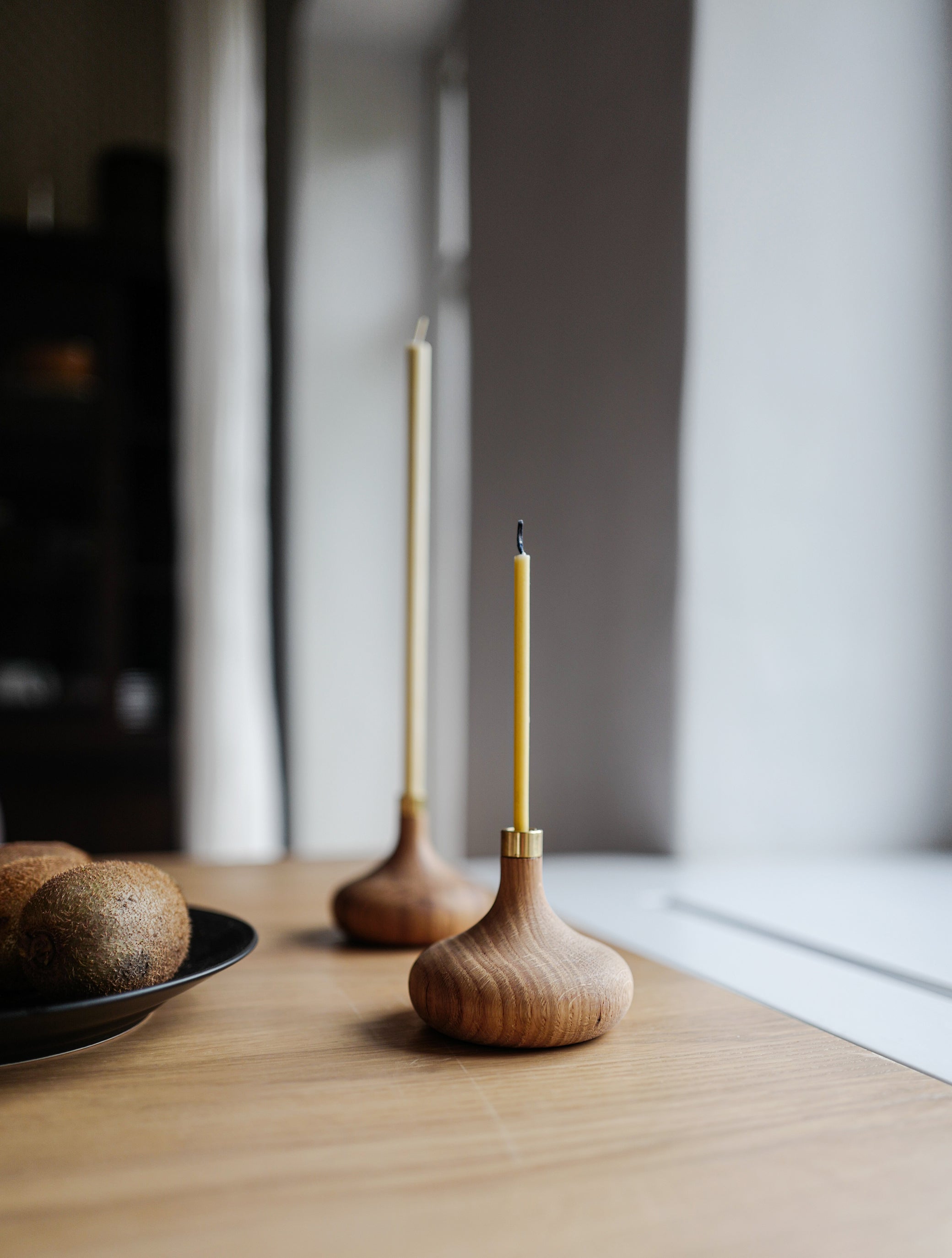 Oak Candle Holder <br>Ovo Things