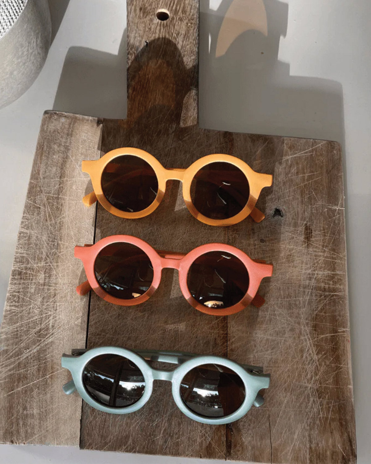 Recycled Plastic Sunglasses - Clay