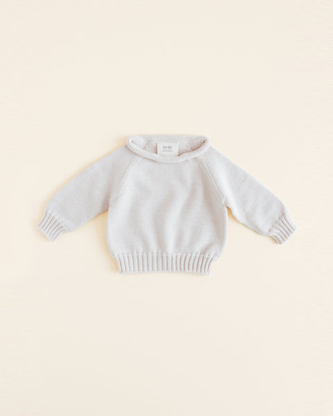 Sweater Georgette - Off White <br>hvid