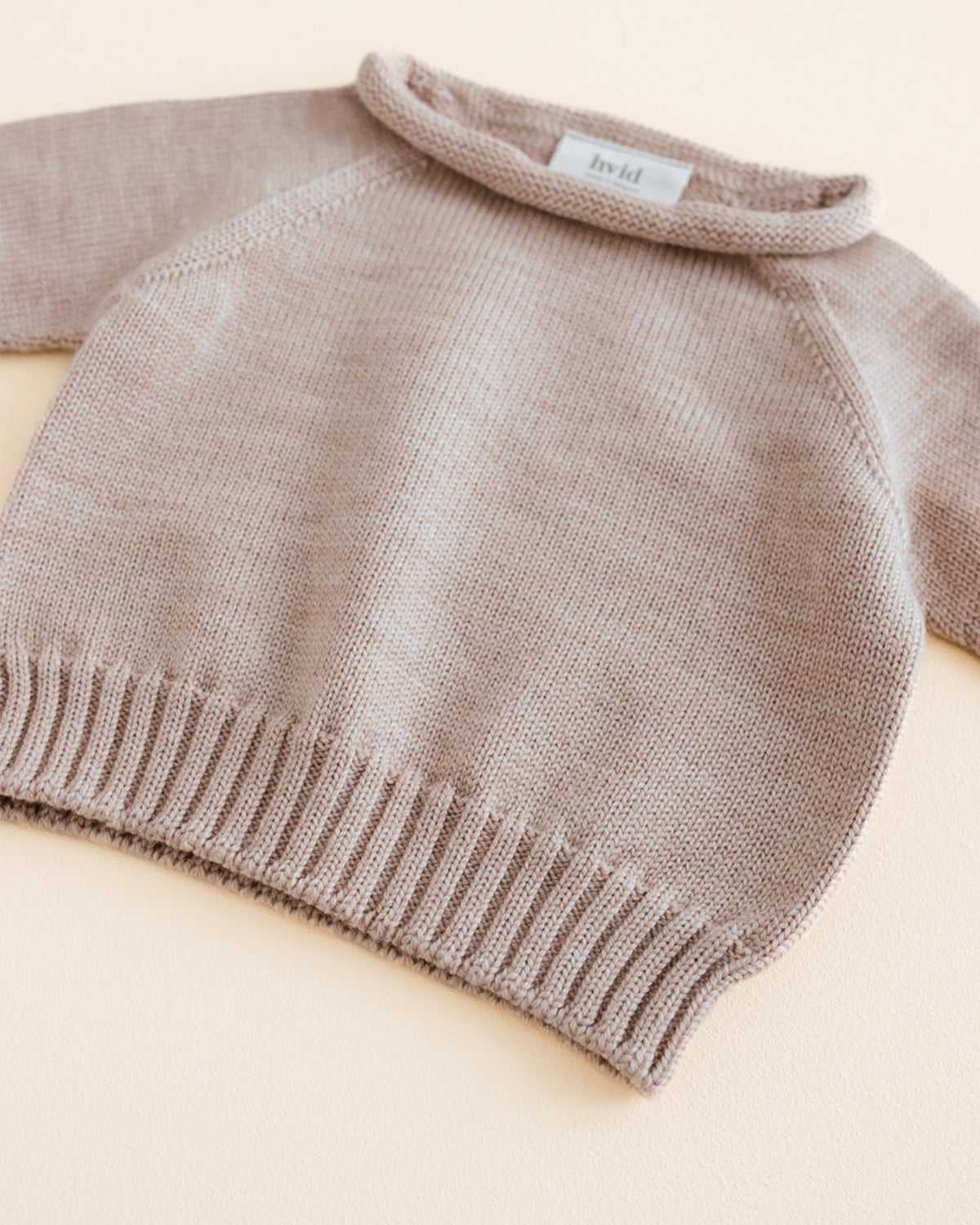 Sweater Georgette - Sand <br>hvid