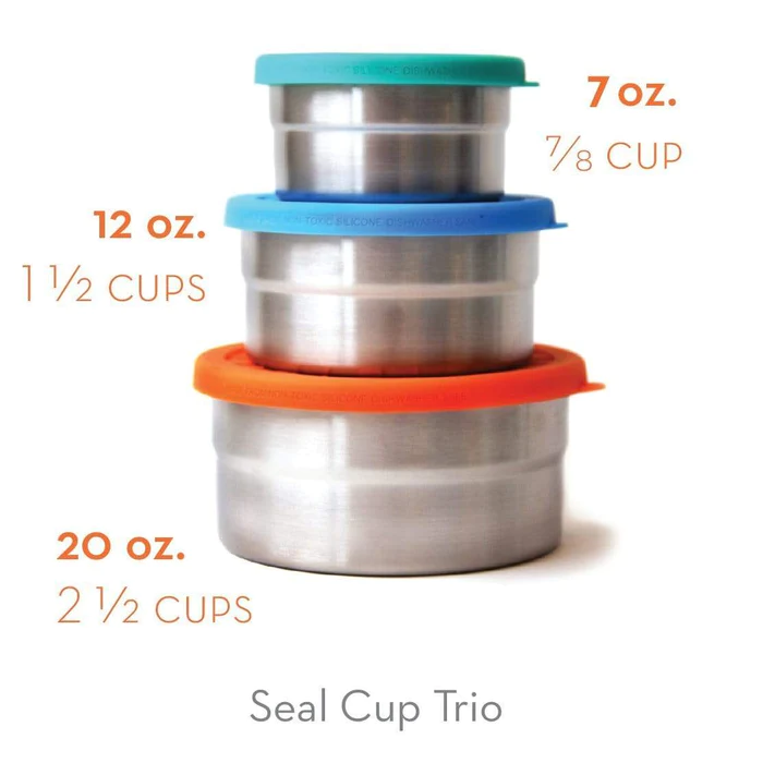 Stainless Steel Cup Trio