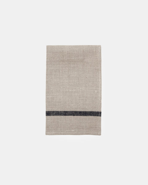 Thick linen stripe kitchen cloth <br>  fog linen