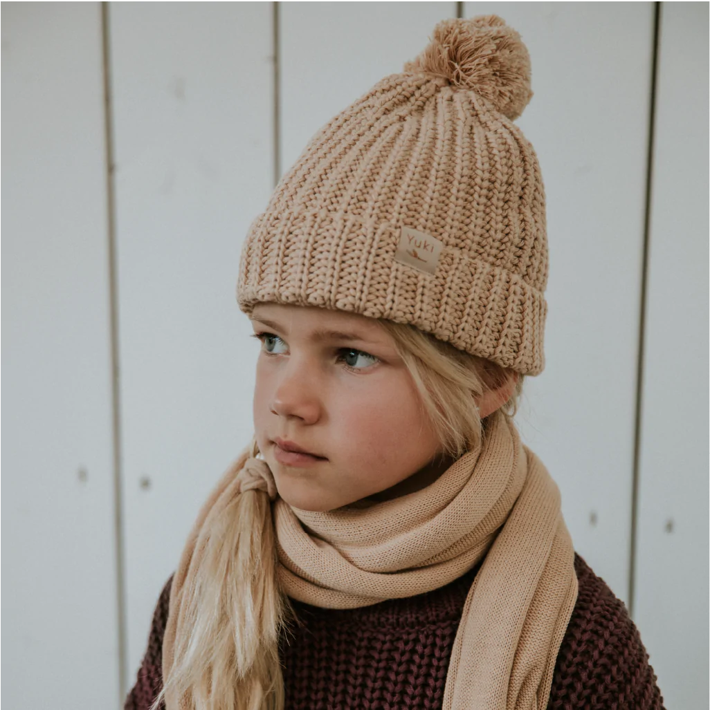 Chunky Knitted Beanie - oath