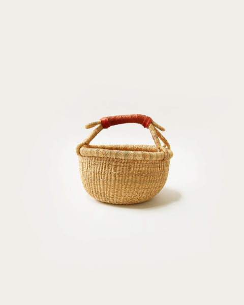 African Ghana Bolga Market Basket - Small