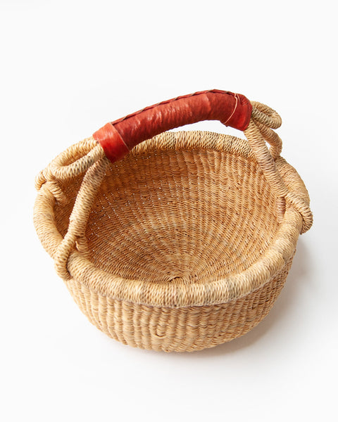 African Ghana Bolga Market Basket - Medium