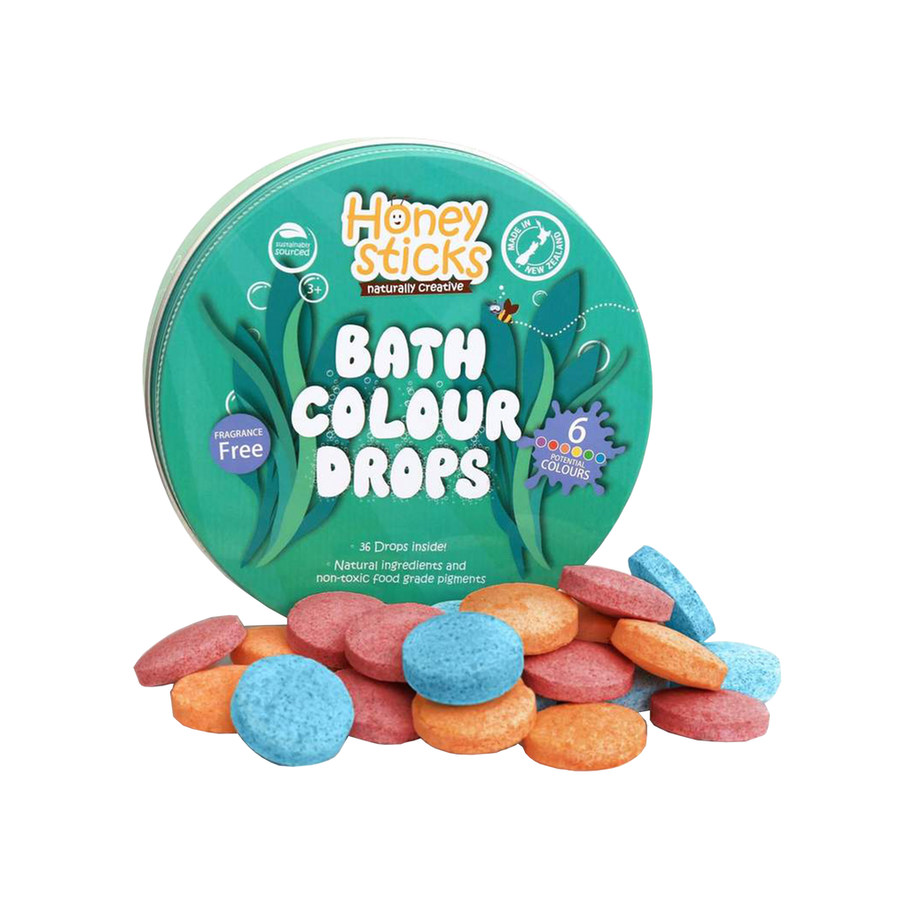 Natural Bath Color Drops<br> Honeysticks