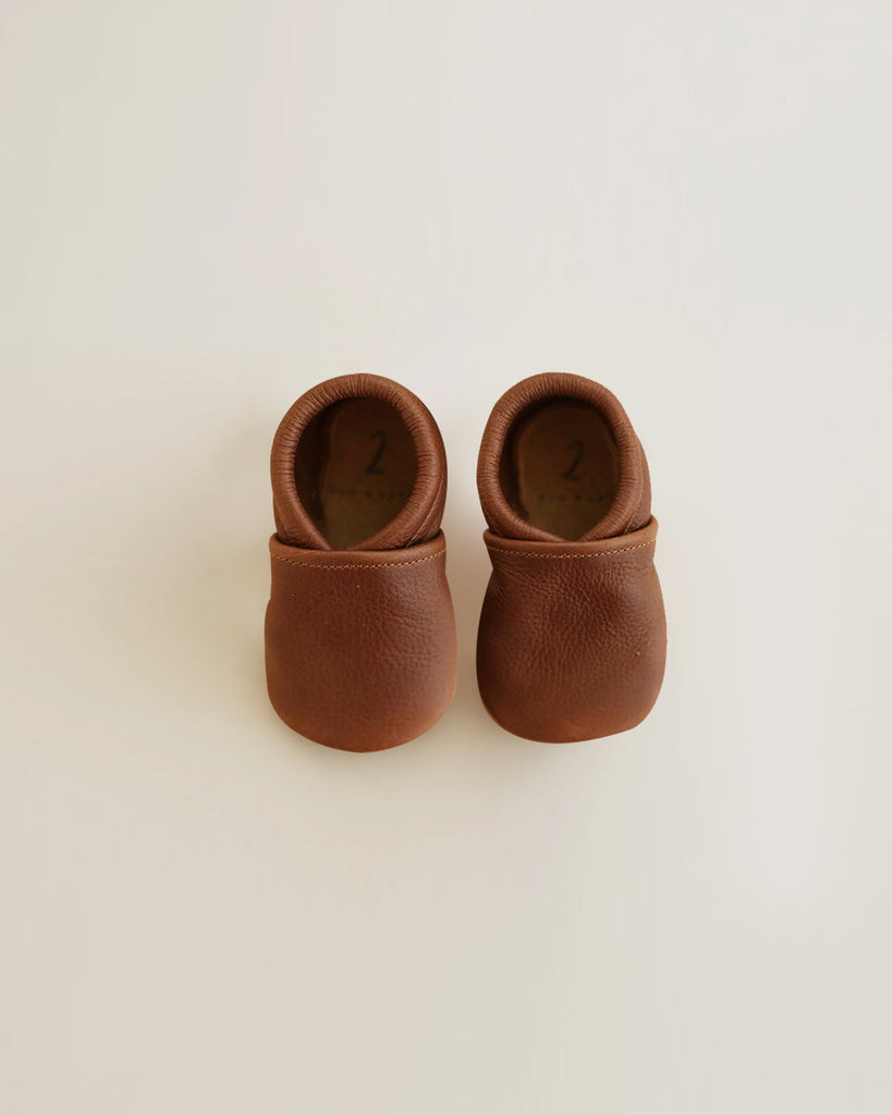 Leather Moccasins - brown
