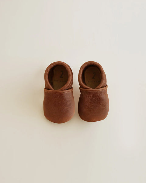 Leather Moccasins - brown