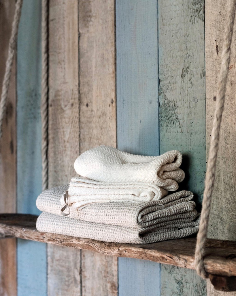 Herringbone Cotton -wash cloth<br>Fog Linen