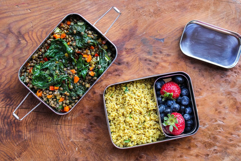 Three-in-one Classic  - Stainless Steel Bento Box