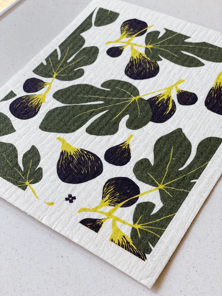Fig sponge cloth <br> Ten and Co