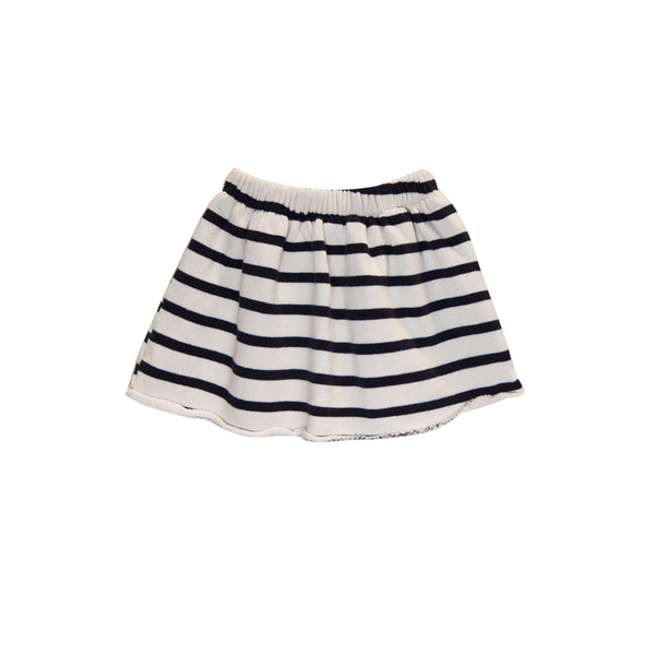 Stripe Fleece skirt