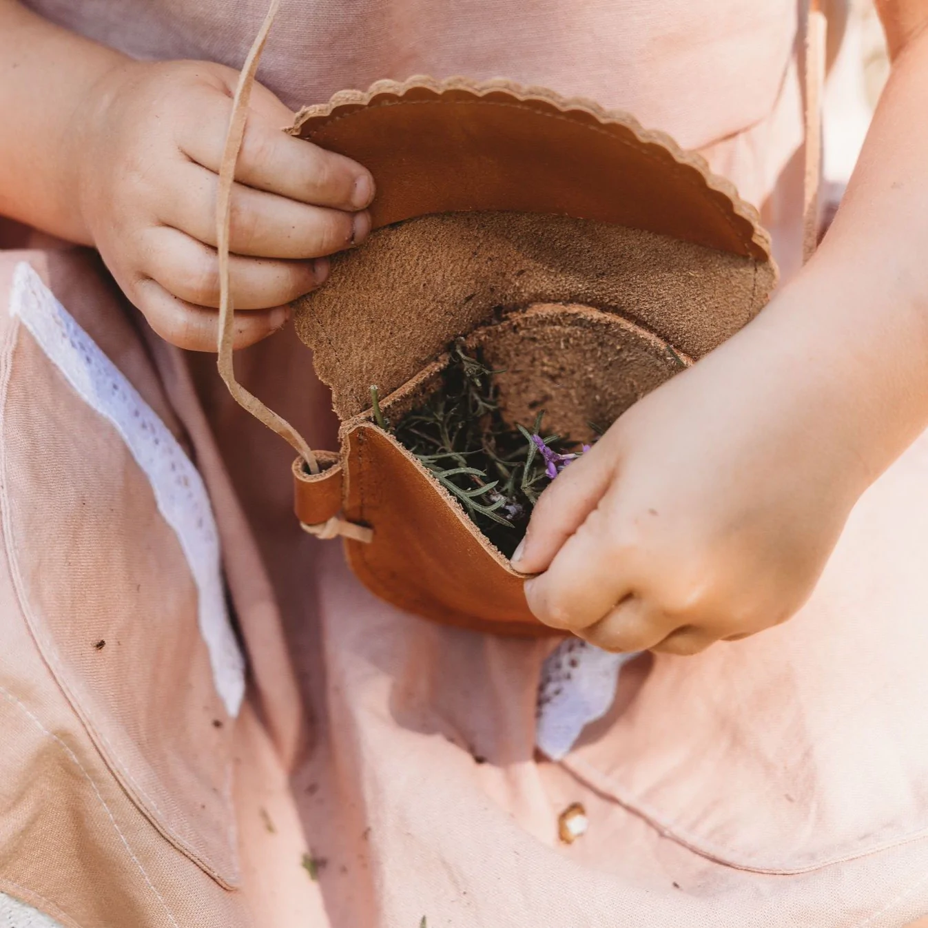 Leather Bag - Ginger