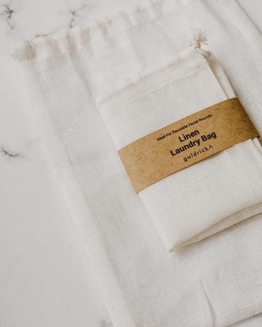 Linen Laundry Bag