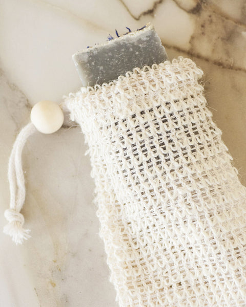 Agave Woven Soap Bag - Exfoliating Scrubber<br>No Tox Life