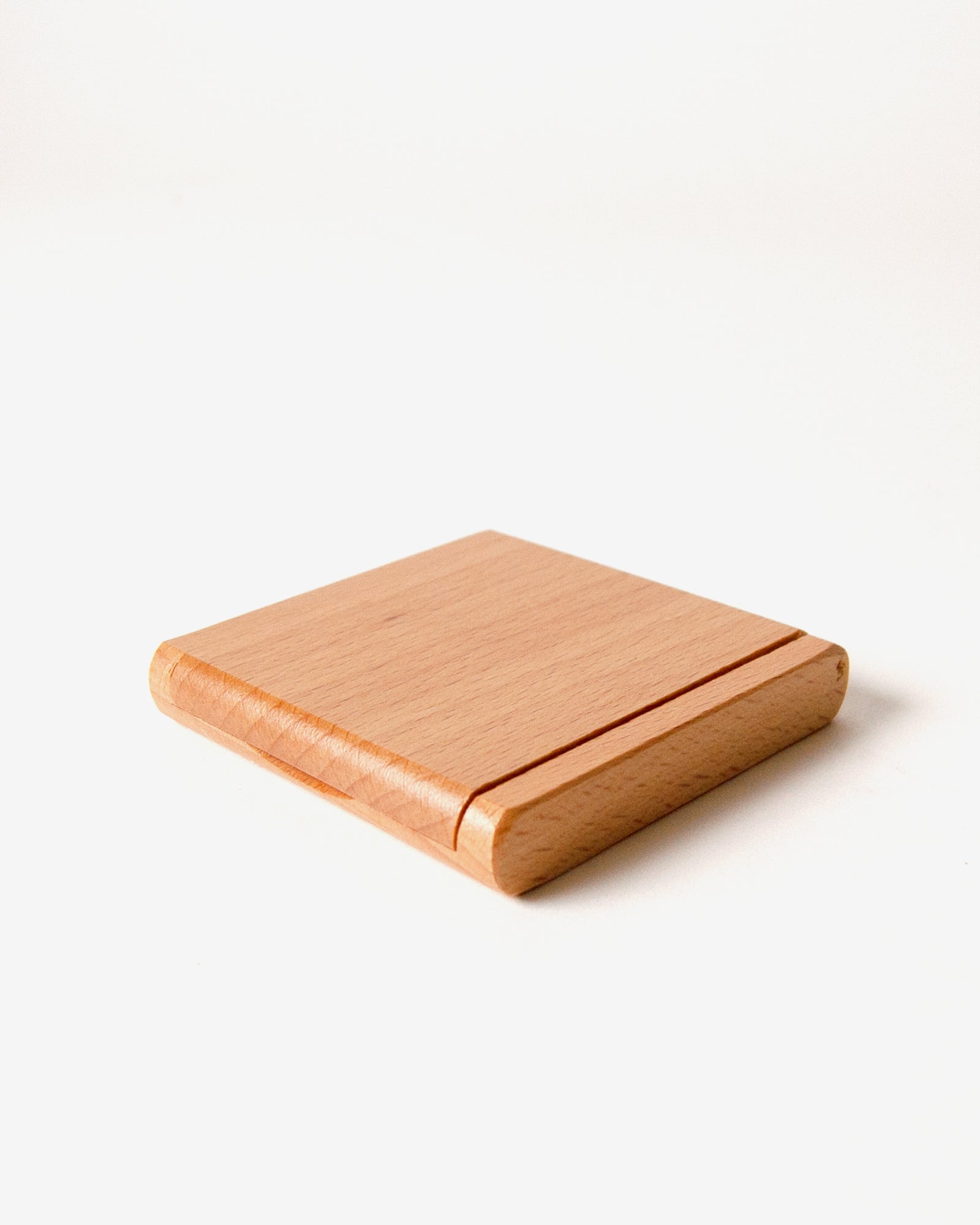 Wooden Pocket Folding Mirror