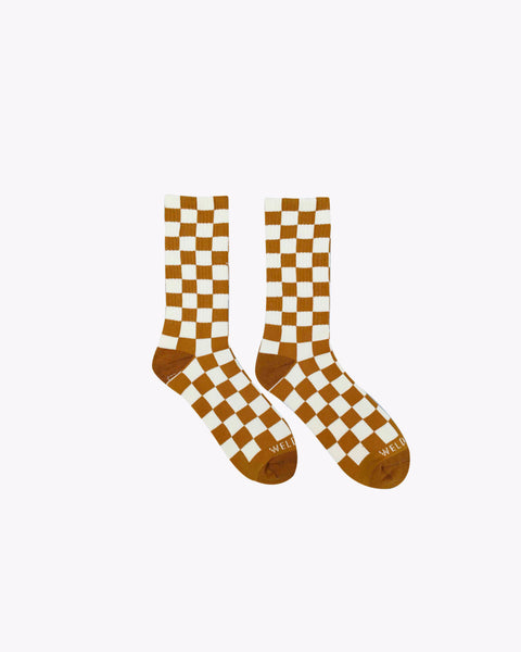 Checkerboard Socks <br> WELD MFG