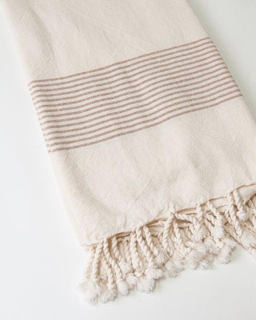 Cotton / Linen Striped Turkish Towel